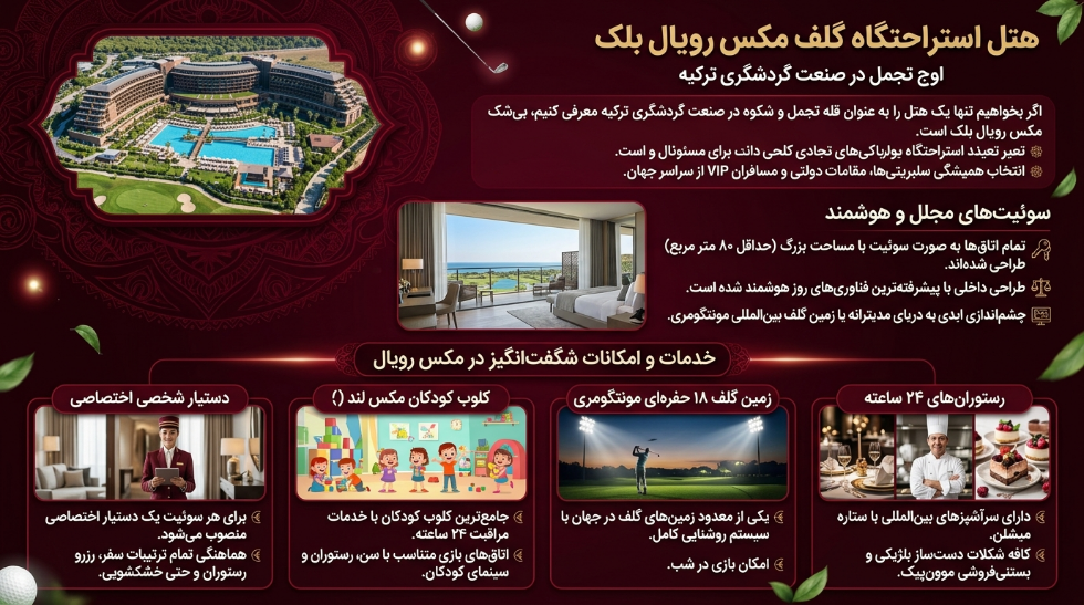 هتل مکس رویال بلک گلف ریزورت