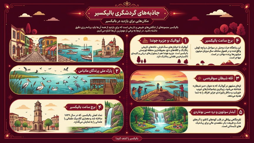 جاذبههای بالیکسیر