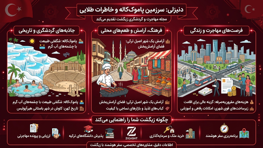 سفر به دنیزلی با زیگشت