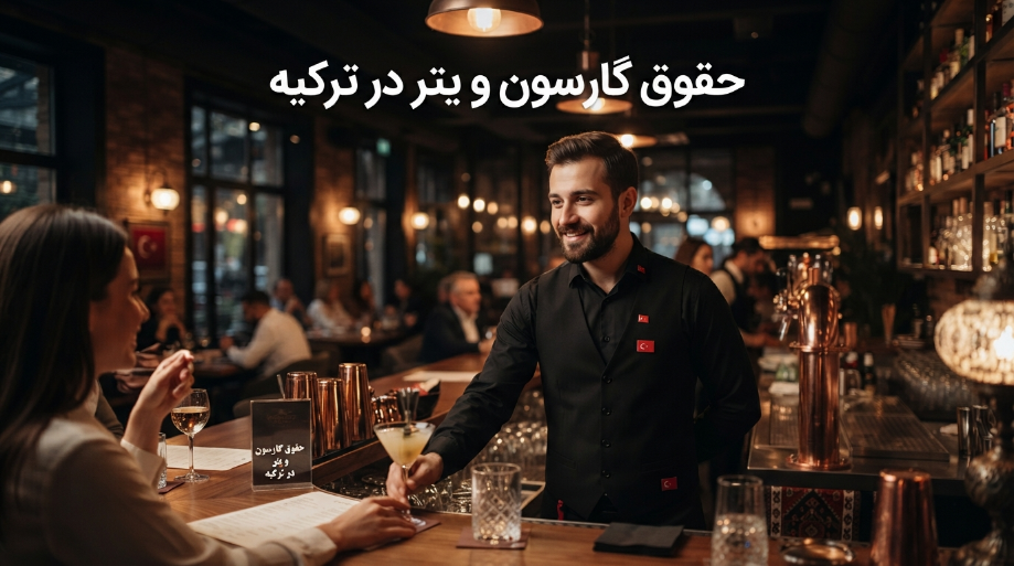 حقوق گارسون و ویتر در ترکیه