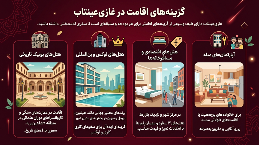اقامت در غازی عینتاپ