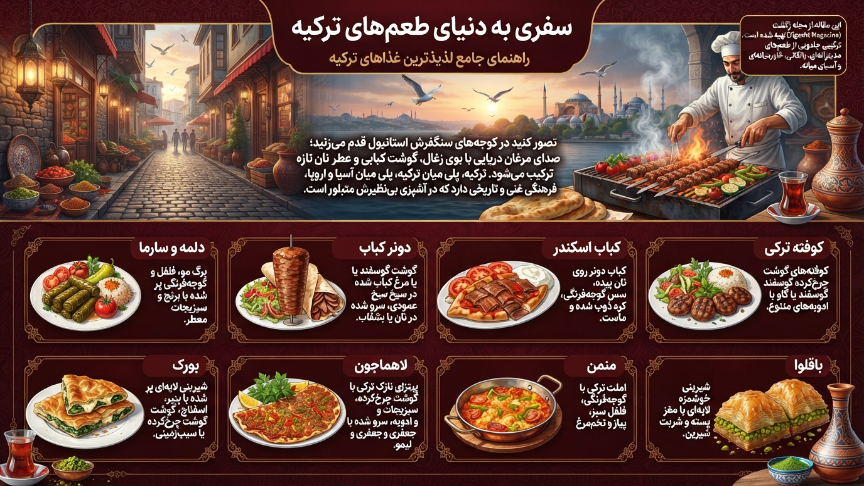 غذاهای ترکیه