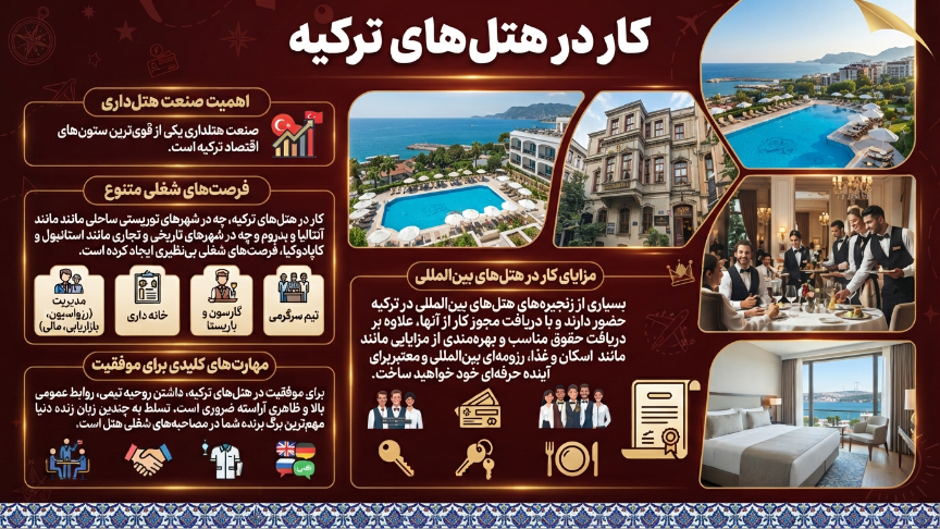 کار در هتلهای ترکیه