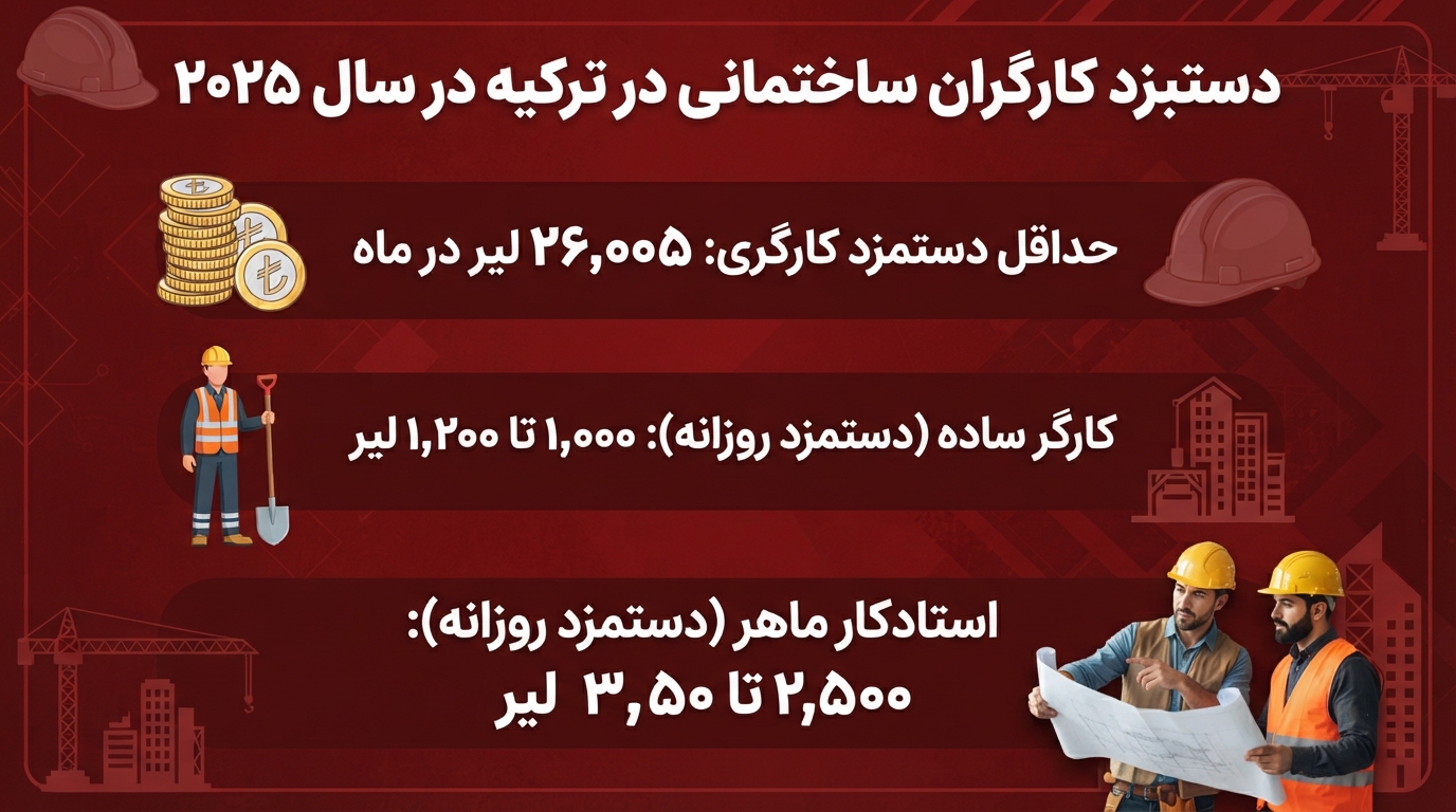 حقوق حقوق کارگر ساختمانی در ترکیه