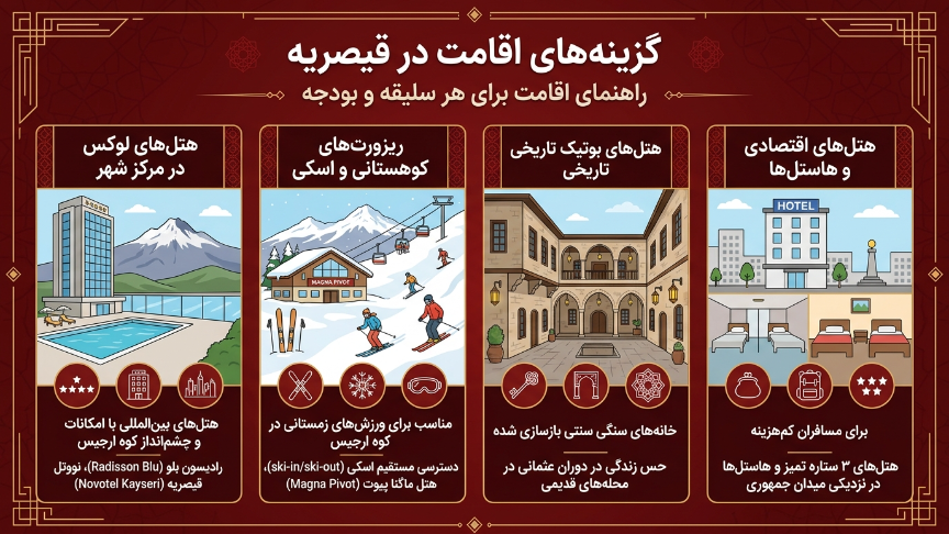 اقامت در قیصریه