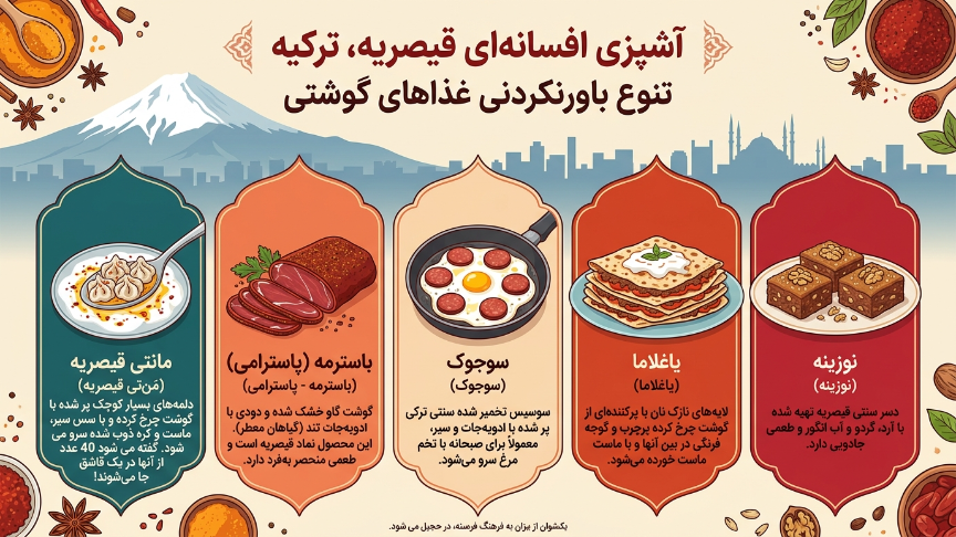 غذاهای کایسری