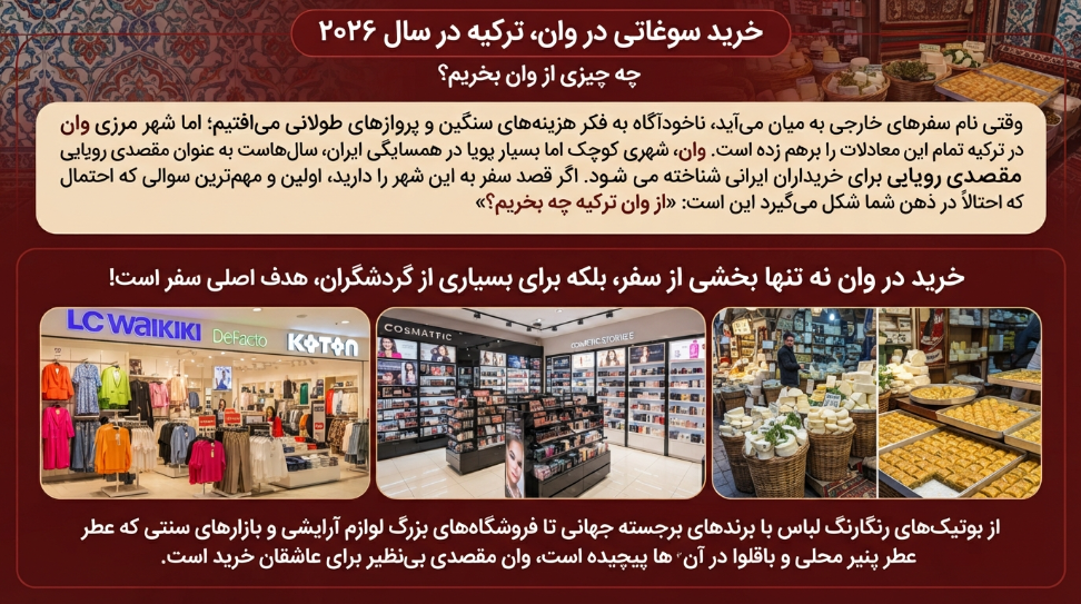 خرید در وان ترکیه / خرید سوغاتی در وان ترکیه