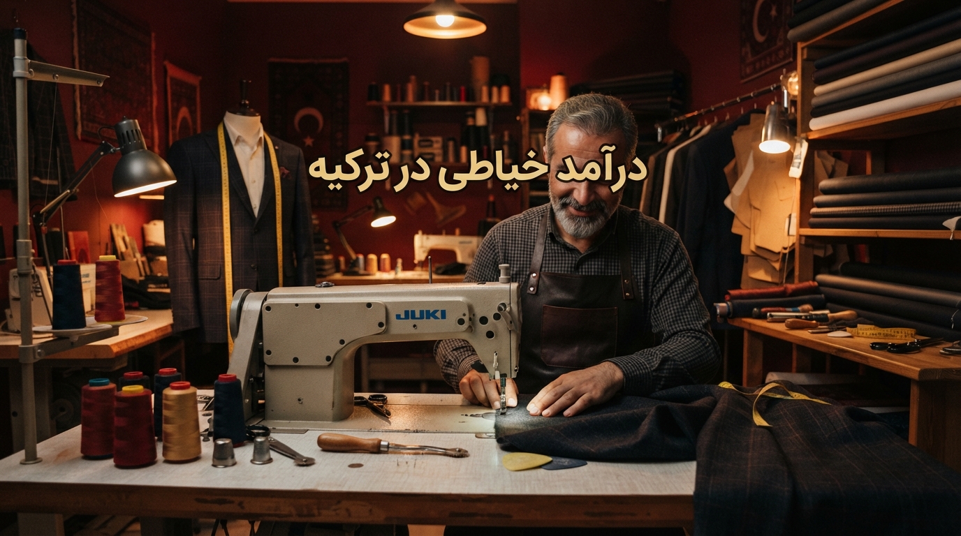 کار خیاطی در ترکیه