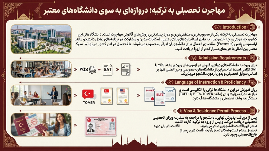 مهاجرت تحصیلی به ترکیه