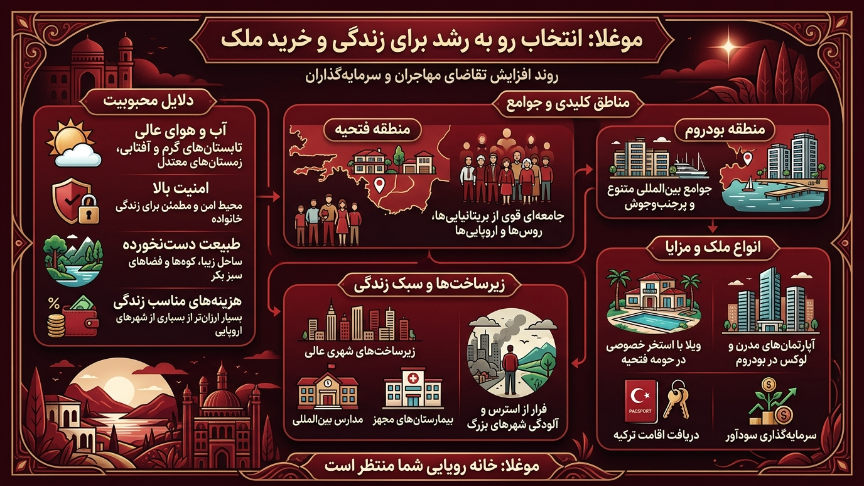 موغلا انتخابی برای زندگی 
