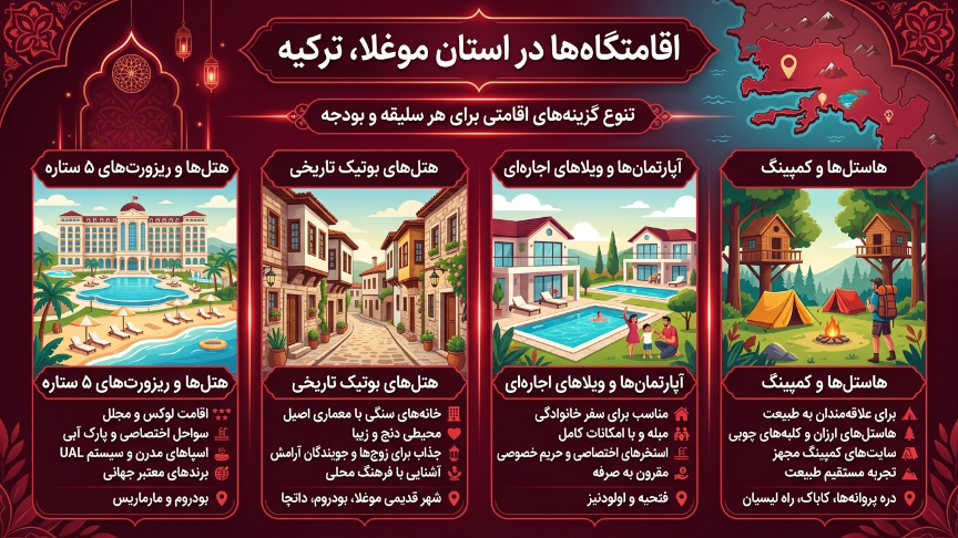 اقامت در موغلا 