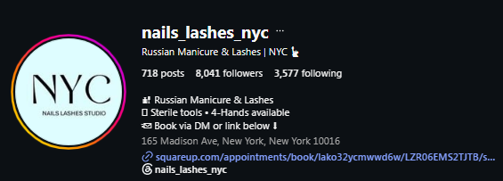 Nails Lashes NY