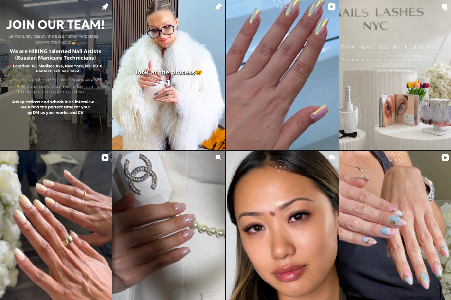 Nails Lashes NY IN MANHATAN