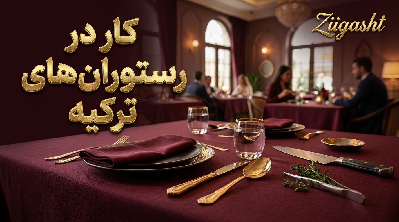 کار در رستوران‌های ترکیه