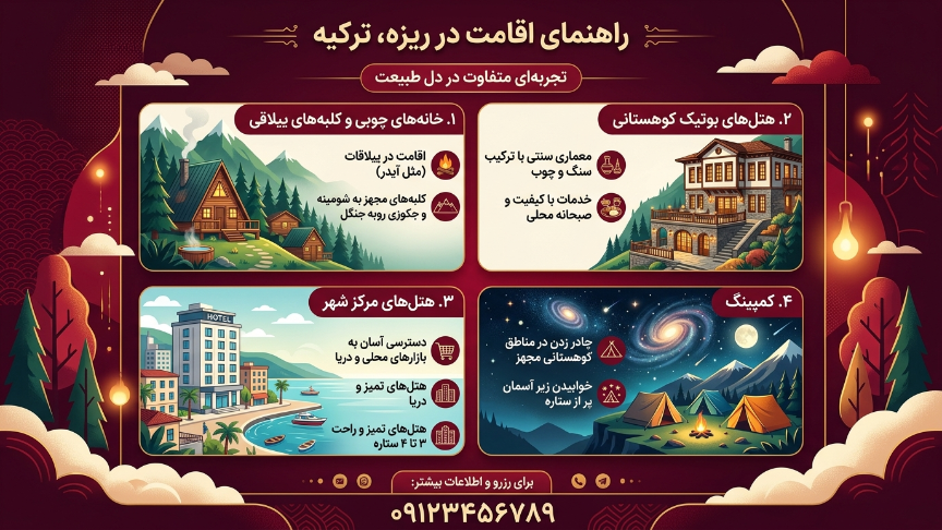اقامت در ریزه