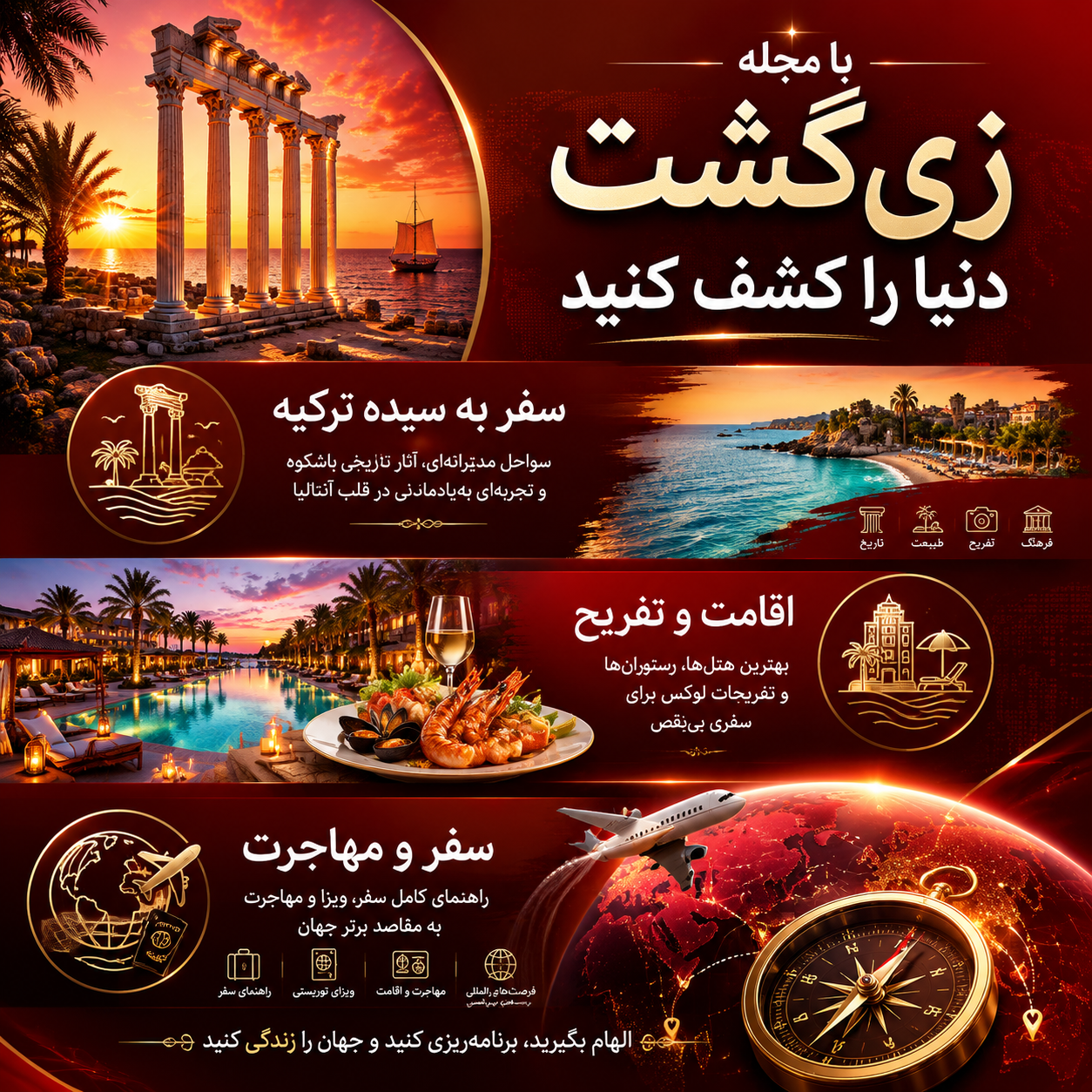 سفر به سیده با زی گشت