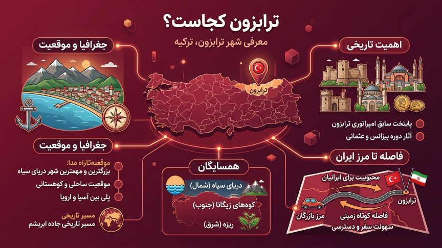 ترابزون کجاست